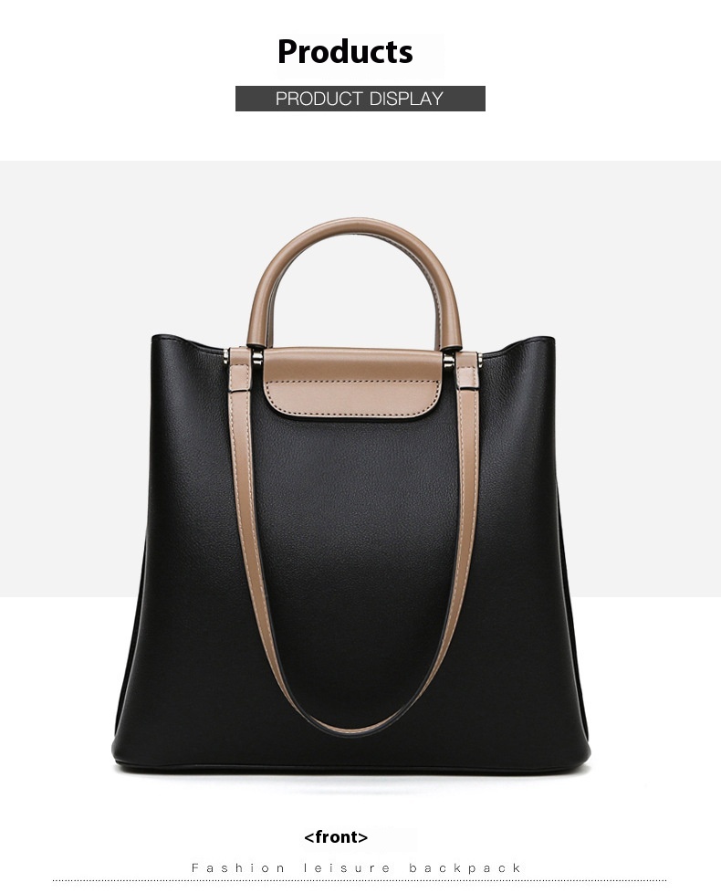 Urban Simplicity Everyday Tote Bag side view with detachable strap