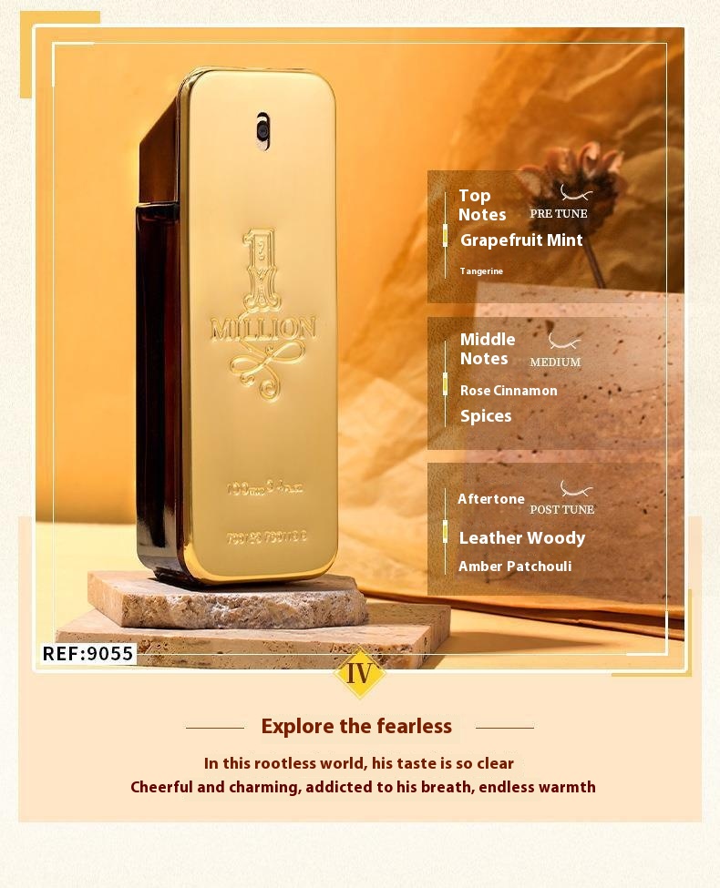 Title 9, 100ml Gold Million Dollar Man Men