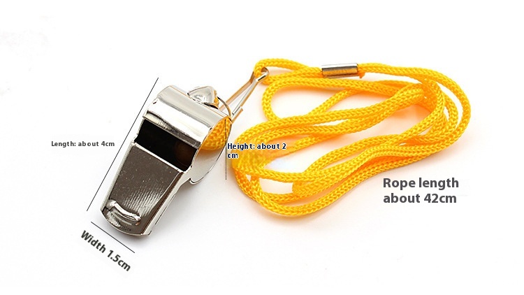 Title 2, Lanyard Metal Whistle Referee Whistle Asking Fo...