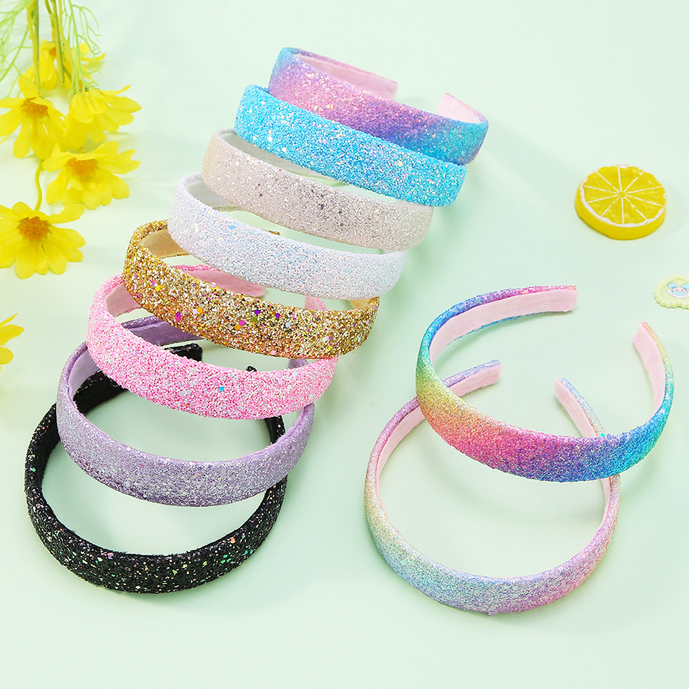 Title 1, New Hipster Style Hair Band High Skull Top Glitter