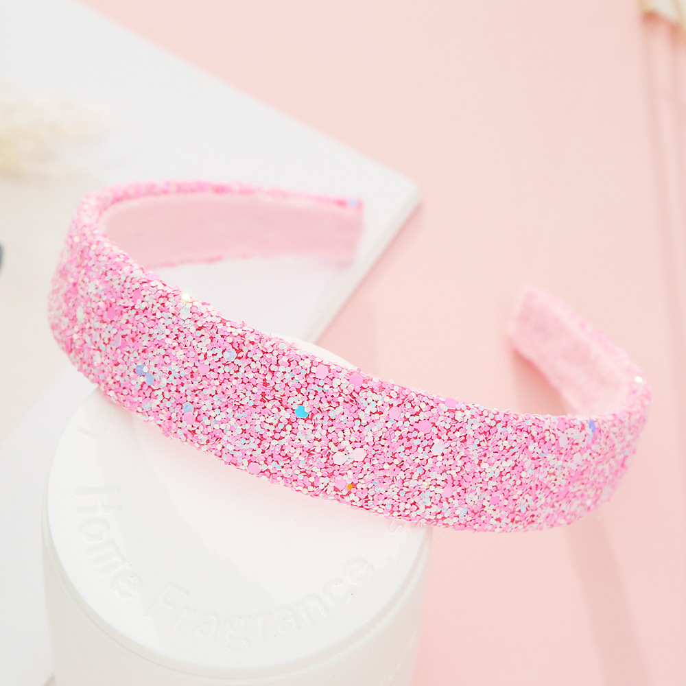 Title 2, New Hipster Style Hair Band High Skull Top Glitter