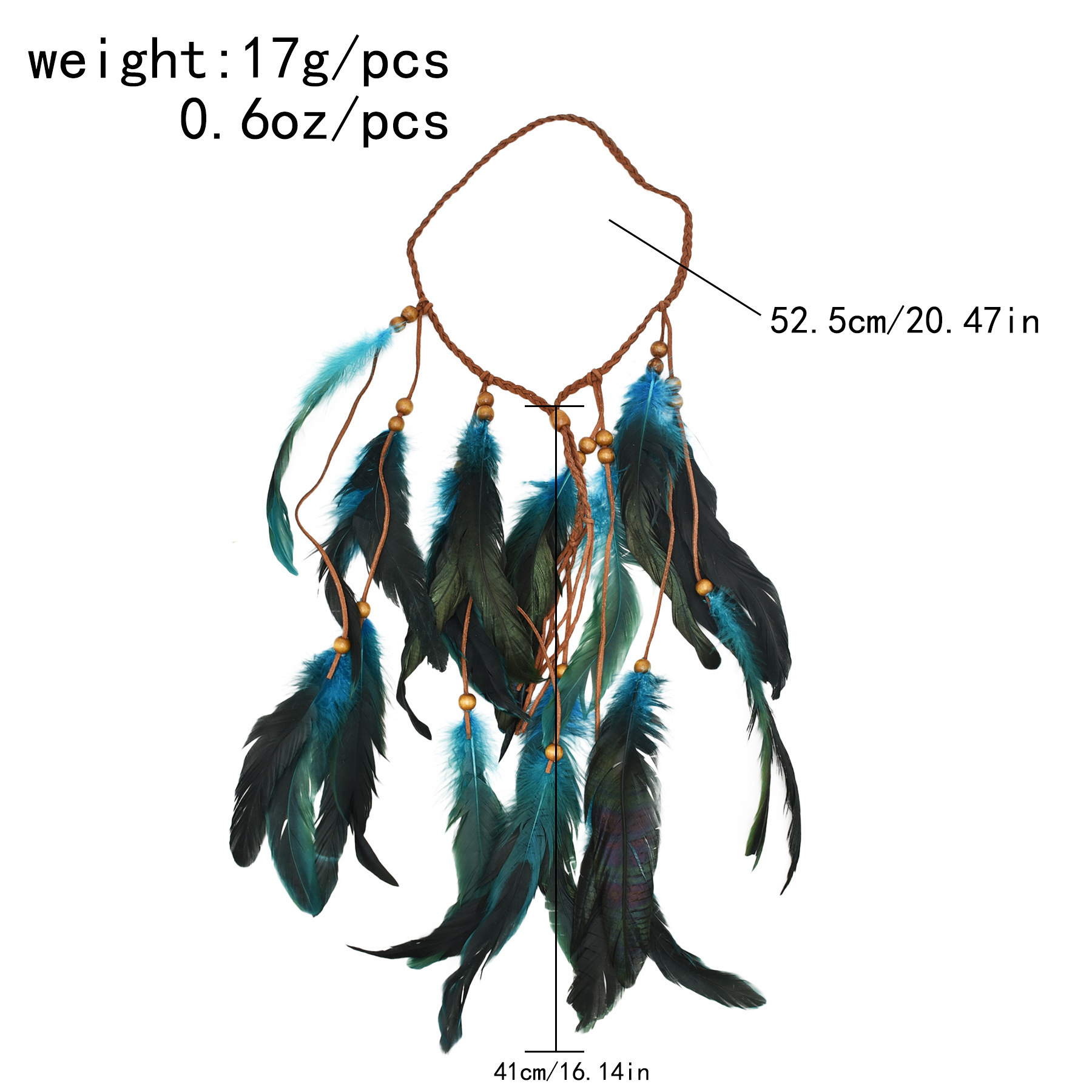 Title 1, Feather Hair Band New Retro Fringed Headwear