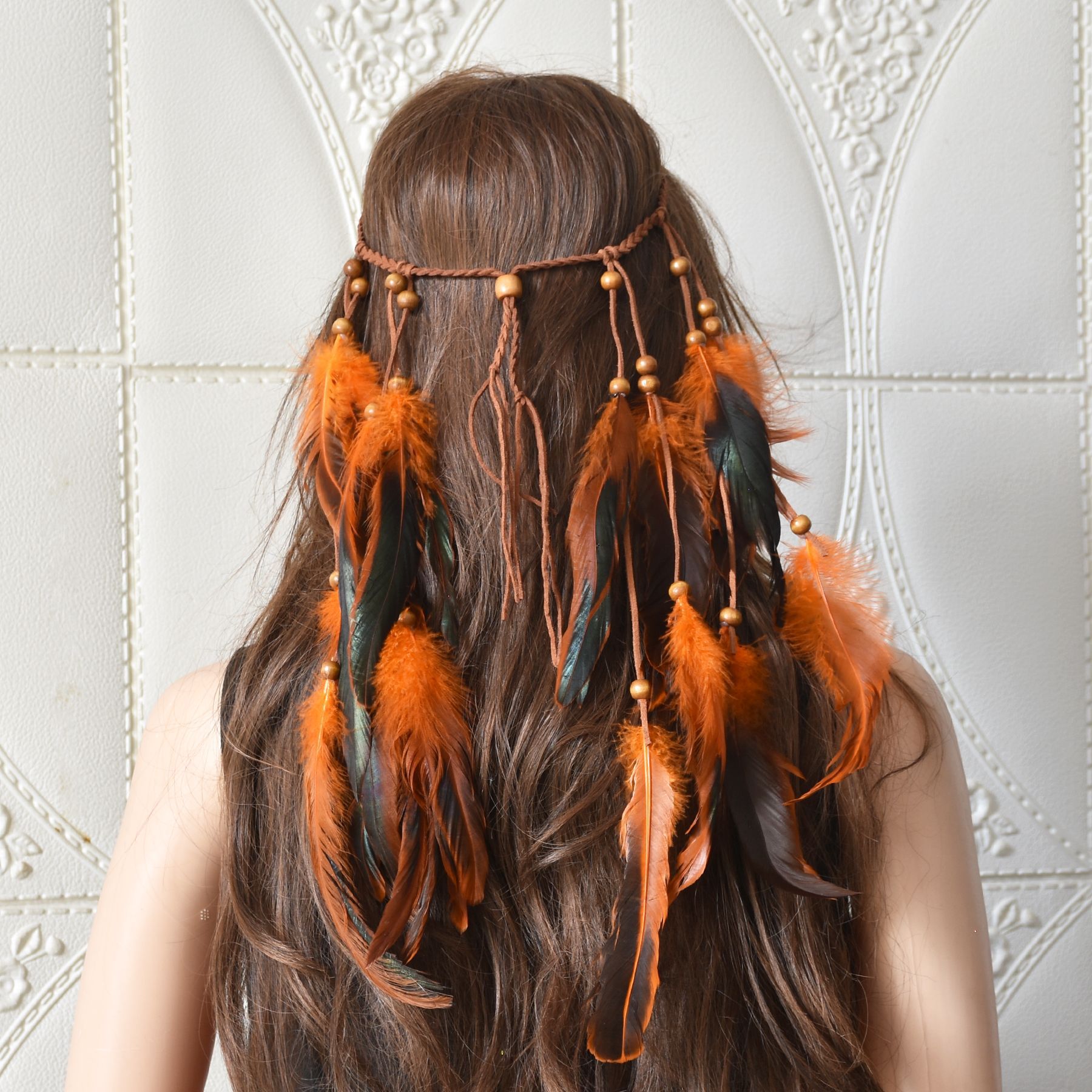 Title 6, Feather Hair Band New Retro Fringed Headwear