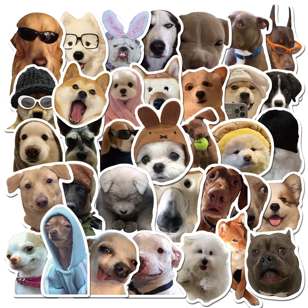 Funny Dog Meme Stickers 50Pcs Pack