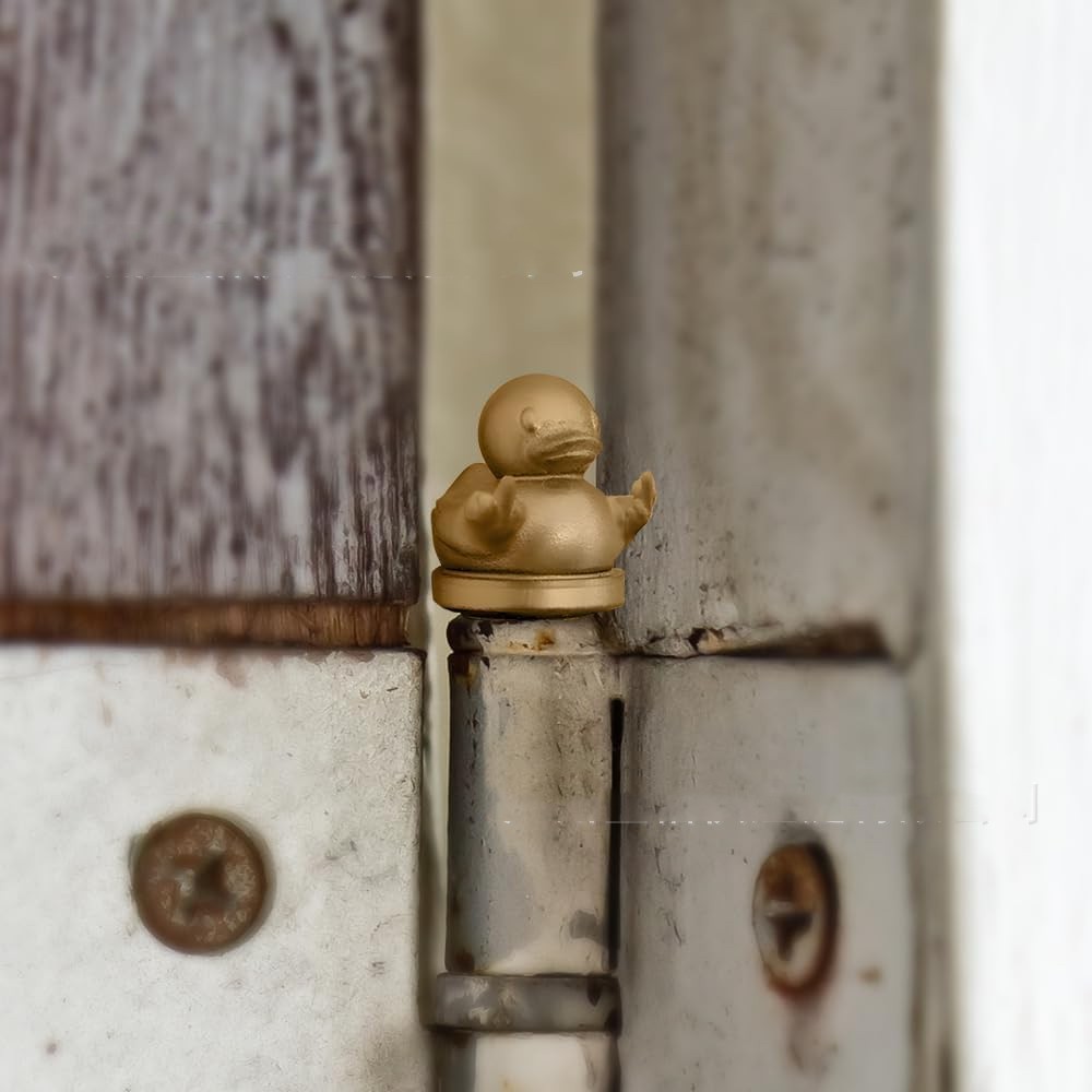 Title 2, Middle Finger Duck Hinge Head Home Decoration