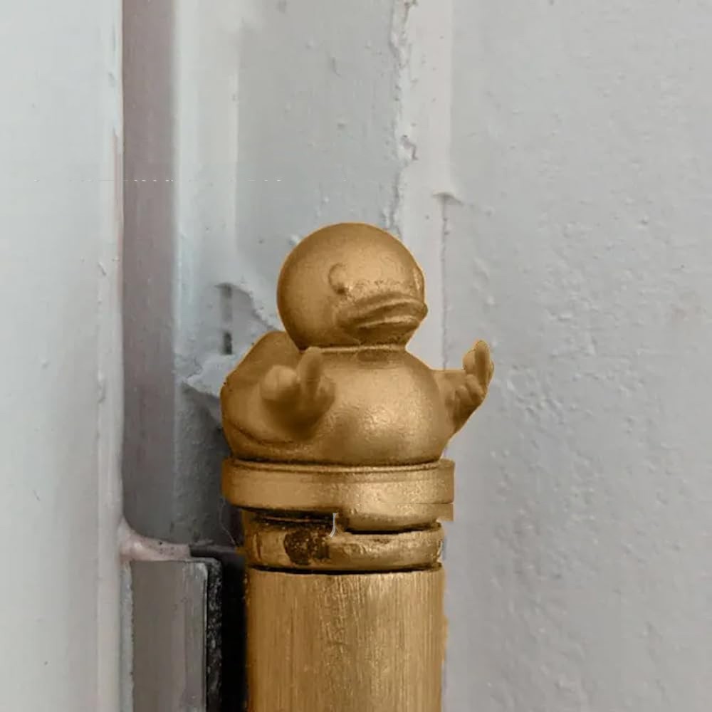 Title 5, Middle Finger Duck Hinge Head Home Decoration