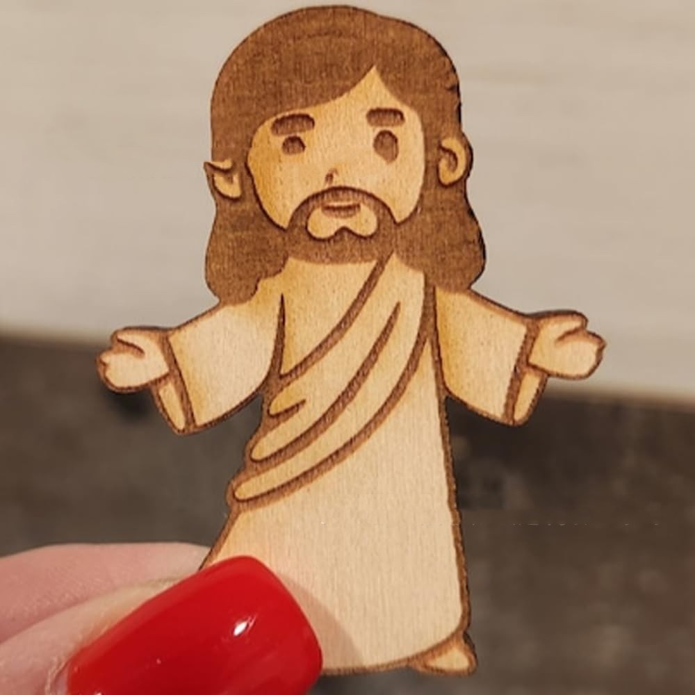 Title 5, Mini Wooden Jesus Villain Diy