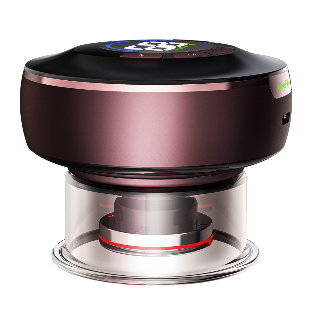 AcheFly перезаряжаемый маленький многофункциональный электрический скребковый массажер Гуаша физиотерапевтическое оборудование для лица Smart Chpping