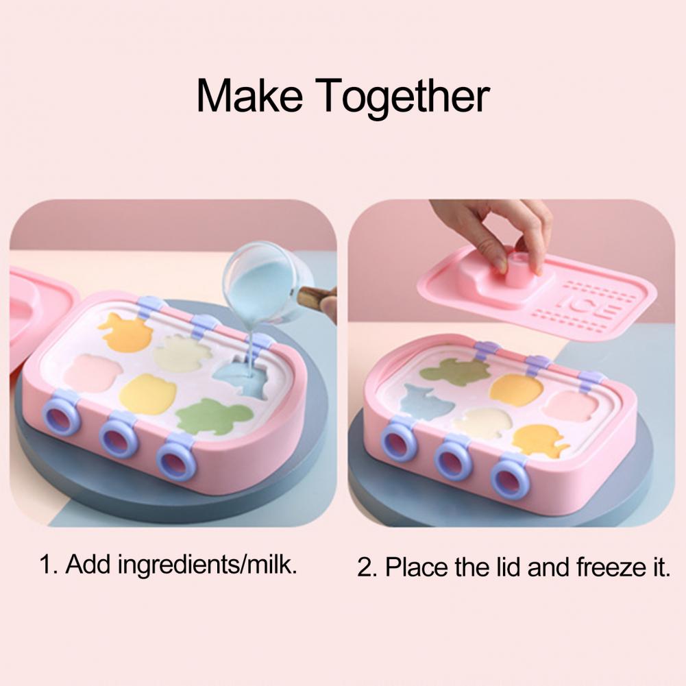 Машина для изготовления льда с сетчатой ​​полостью Гибкая силиконовая машина для хоккея с шайбой