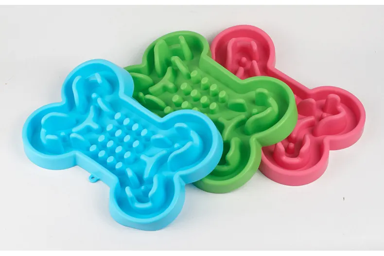 Pet Dog Slow Food Feeder Anti Choke Travel Bowl – image 10