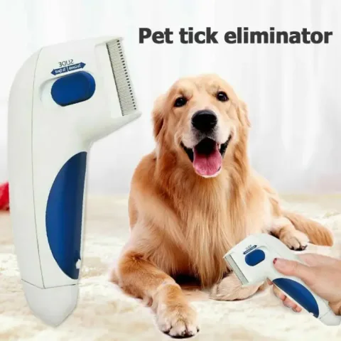 Pet Cat Dog Electric Terminator Brush Anti Removal Kill