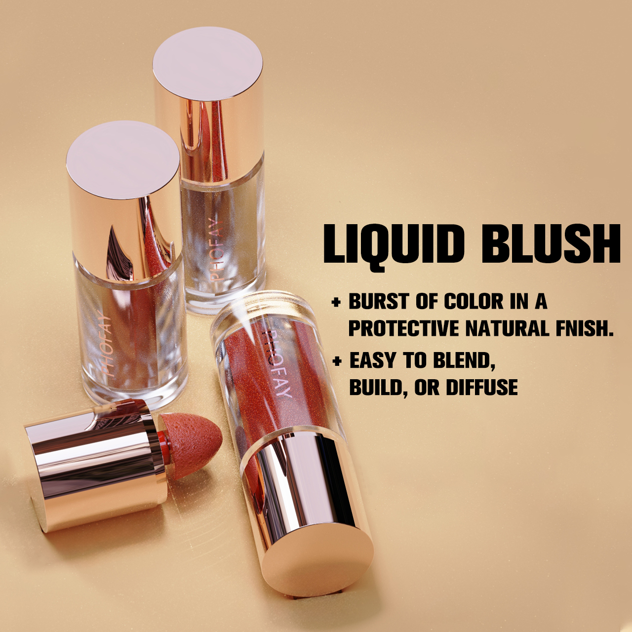 PHOFAY Mousse Liquid Blush - Image 5