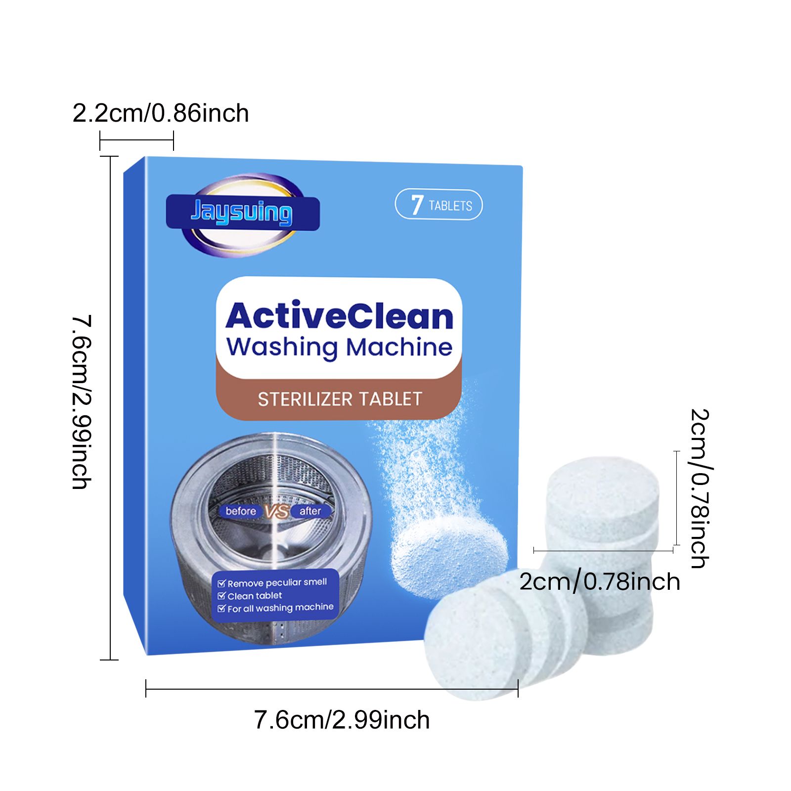 washing machine cleaning tablets