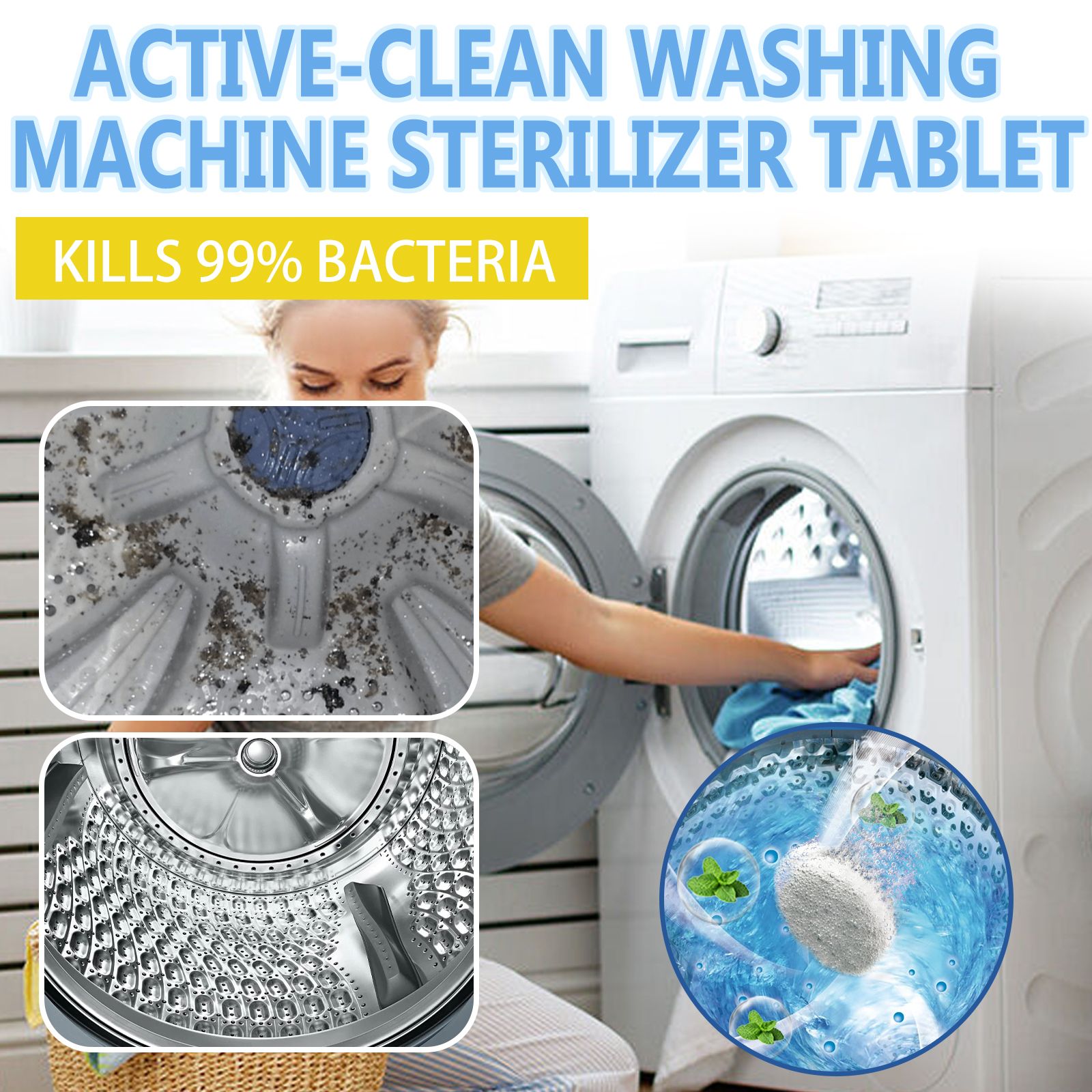 washing machine cleaning tablets