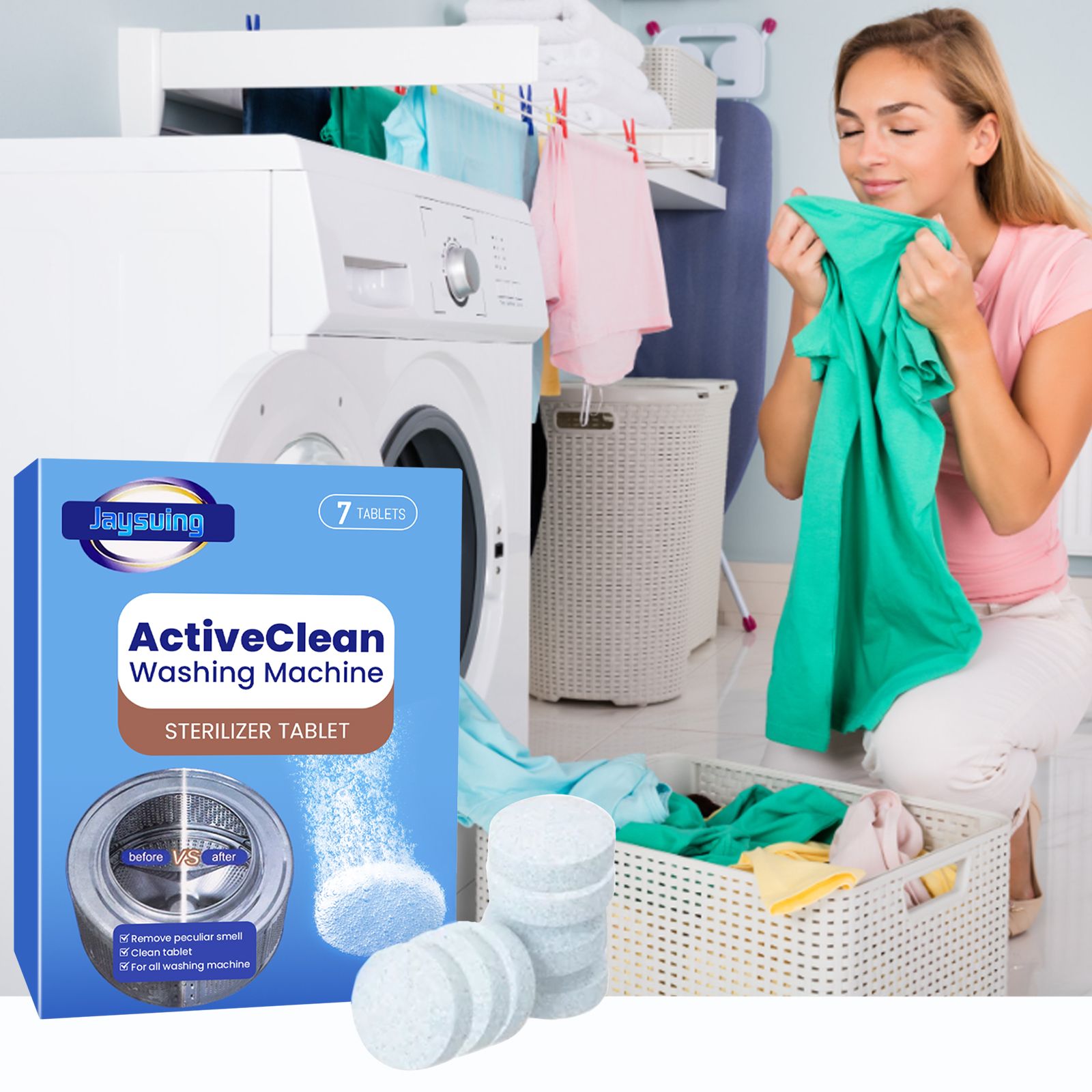 washing machine cleaning tablets
