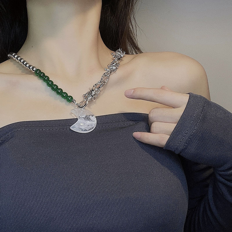 Hip-hop Cool Men And Women Cold Wind Clavicle Chain