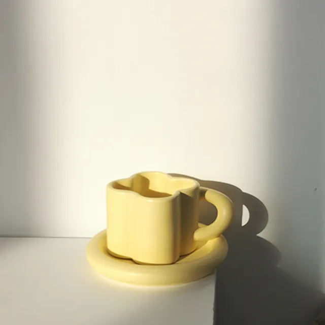 Birthday Gift Horse Coffee Ceramic Gram Cup Yellow - Shop at LoveMi