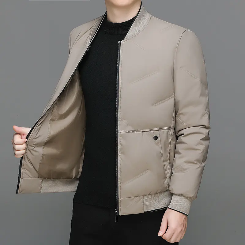 Fashion Down Jacket Winter Warm Baseball for Men Casual