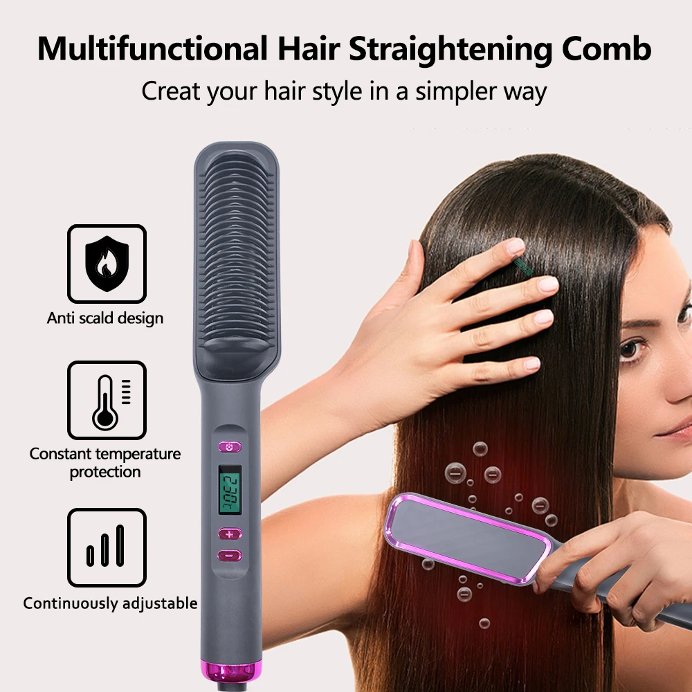 Title 3, Electric Hot Comb Multifunctional Straight Hair...