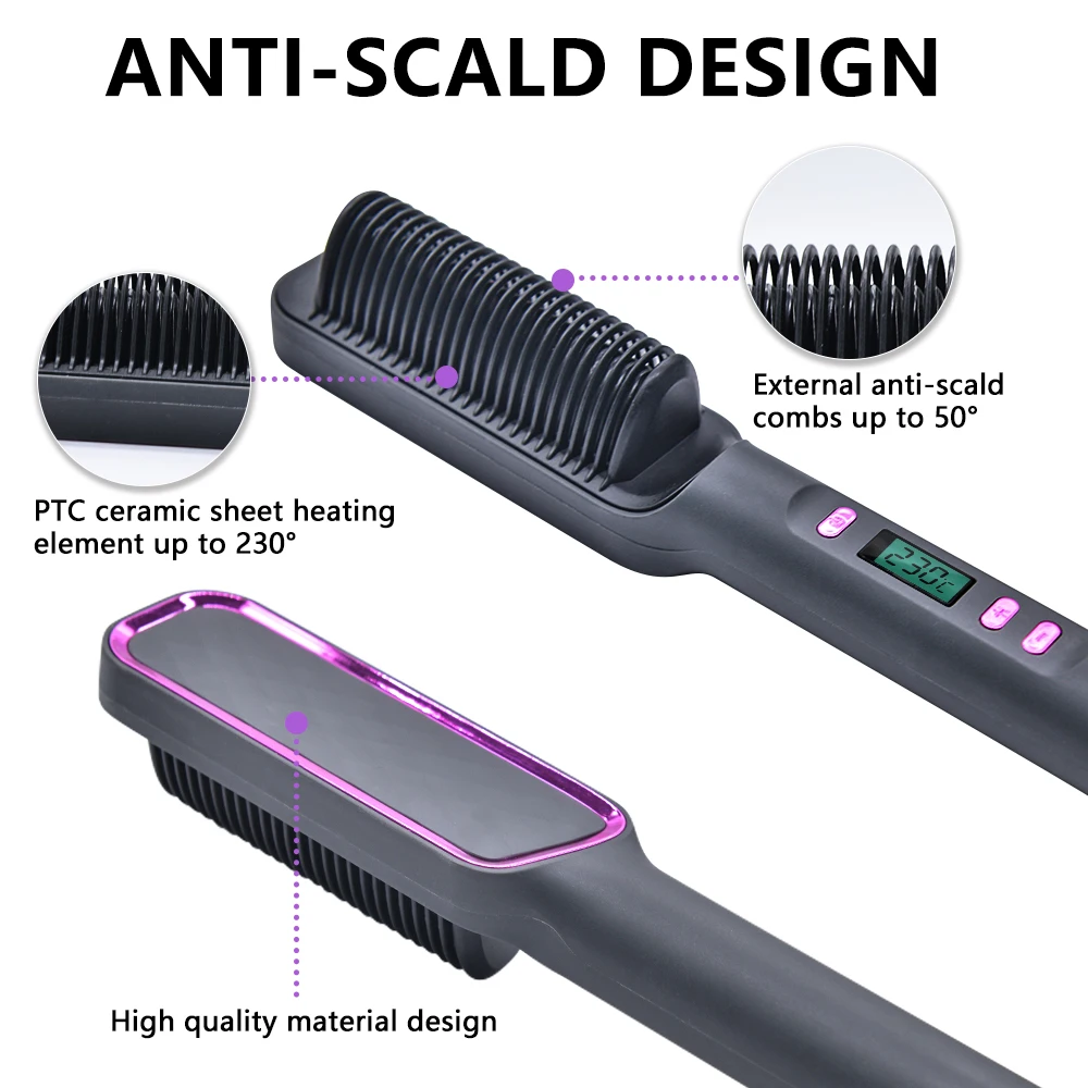 Title 5, Electric Hot Comb Multifunctional Straight Hair...