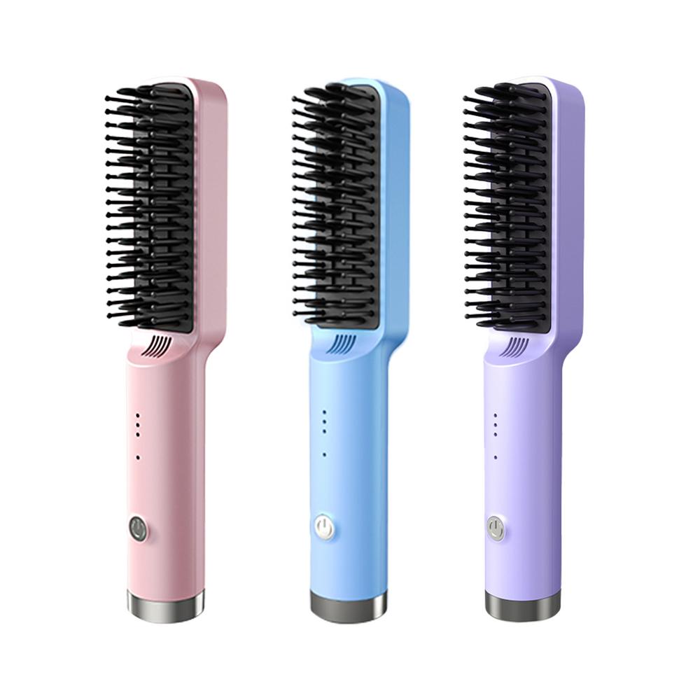 Title 9, Hair Straightener Brush Fast Heated Straightene...