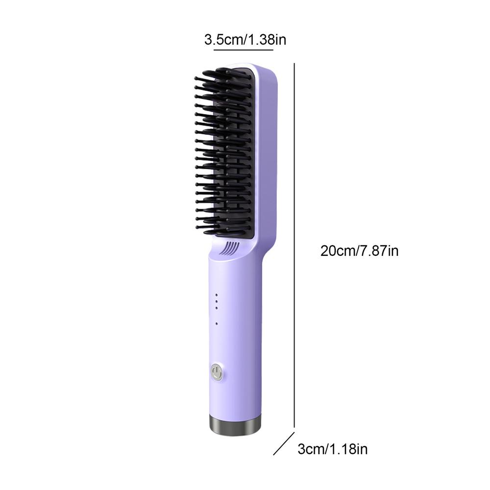 Title 11, Hair Straightener Brush Fast Heated Straightene...