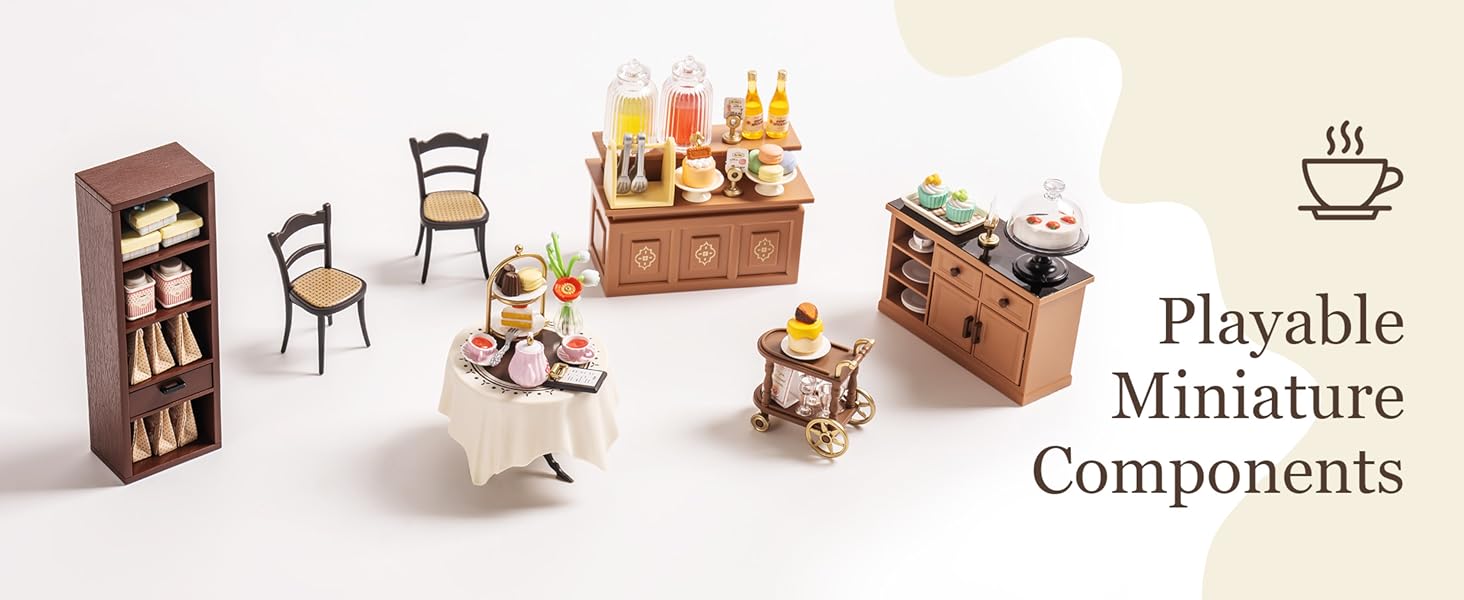 Title 6, ROBOTIME Kit Casa in Miniatura Fai da Te, Model...