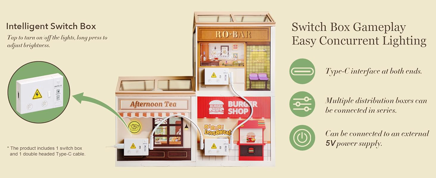 Title 7, ROBOTIME Kit Casa in Miniatura Fai da Te, Model...