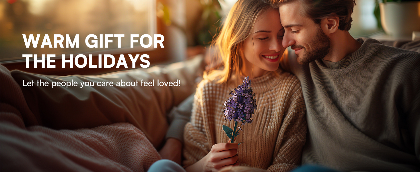 Title 3, ROBOTIME 3D Holzpuzzle Blumen Modellbausätze fü...