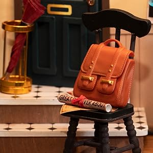 Title 8, ROBOTIME DIY Casa de Bonecas em Miniatura Mysti...