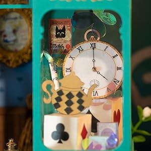 Title 12, ROBOTIME DIY Casa de Bonecas em Miniatura Mysti...