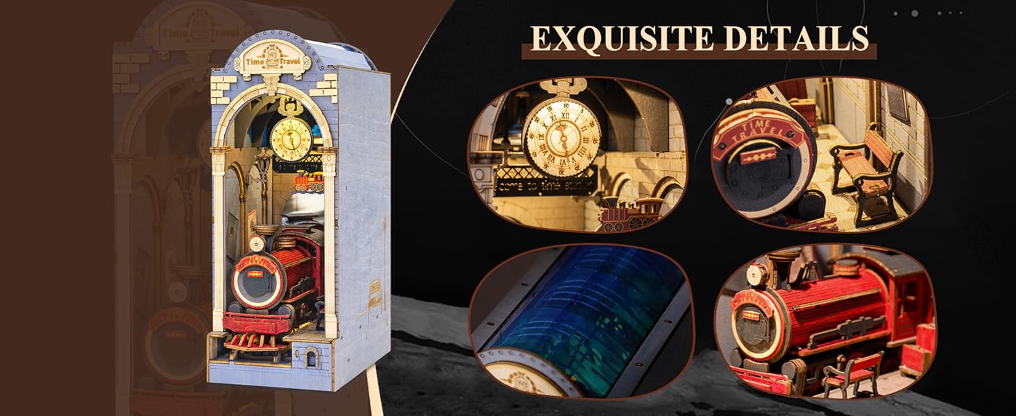 Title 5, Kit ROBOTIME Rolife DIY Book Nook Crie um canto...