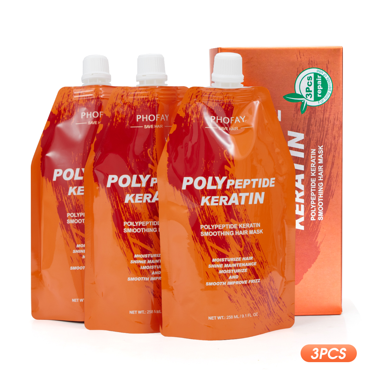 PHOFAY POLY KERATIN BURNT HAIR RESTORATION CREAM - Image 8
