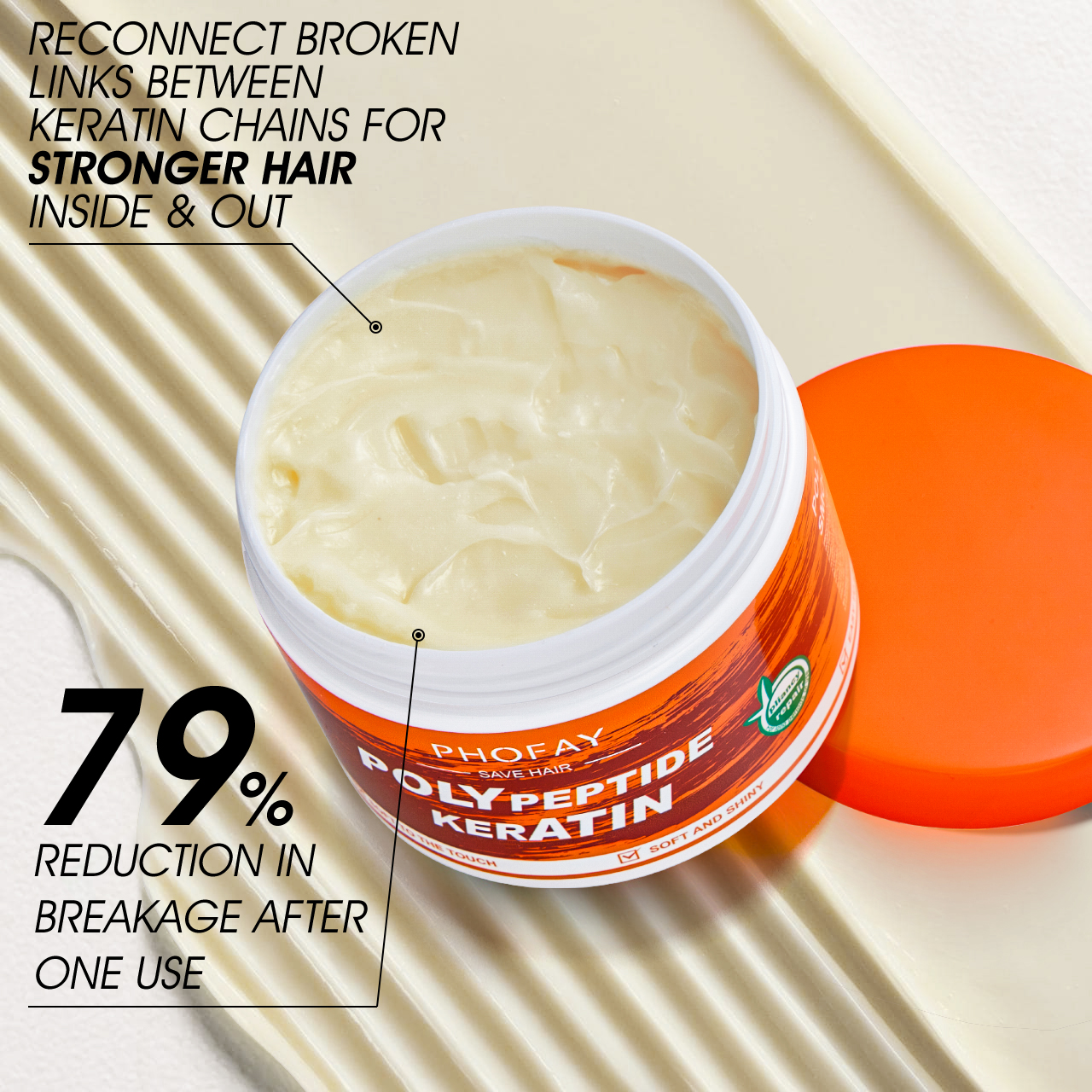 PHOFAY POLY KERATIN BURNT HAIR RESTORATION CREAM - Image 5