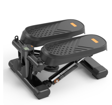 CD Monitor Downloads Home Office Exercise 330LBS Capacity Mini Stepper With Resistance Bands And LCD