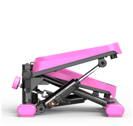 CD Monitor Downloads Home Office Exercise 330LBS Capacity Mini Stepper With Resistance Bands And LCD