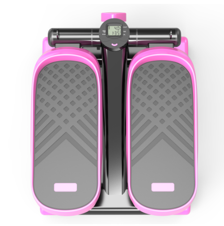 CD Monitor Downloads Home Office Exercise 330LBS Capacity Mini Stepper With Resistance Bands And LCD