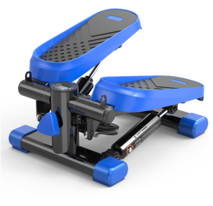CD Monitor Downloads Home Office Exercise 330LBS Capacity Mini Stepper With Resistance Bands And LCD