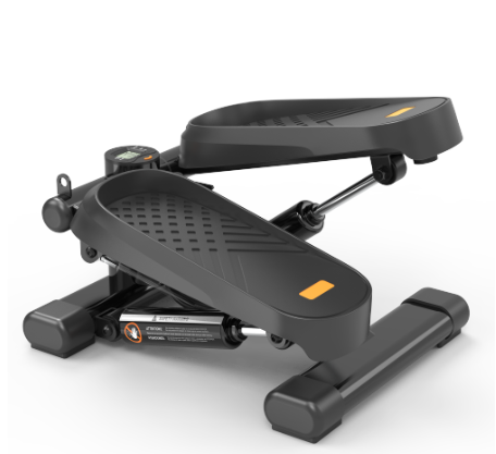 CD Monitor Downloads Home Office Exercise 330LBS Capacity Mini Stepper With Resistance Bands And LCD