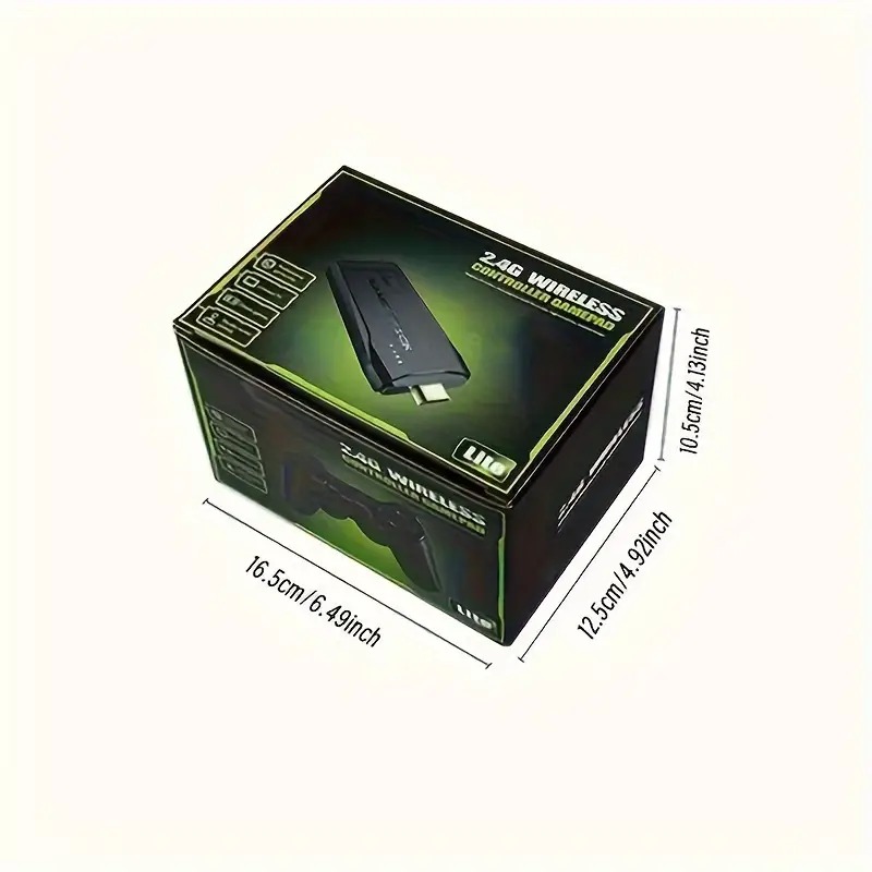 M8 Portable Mini Gamepad, Plug & Play, With 2 Wireless Controllers And A 64G Micro SD Card, HDTV Game Console - Image 10