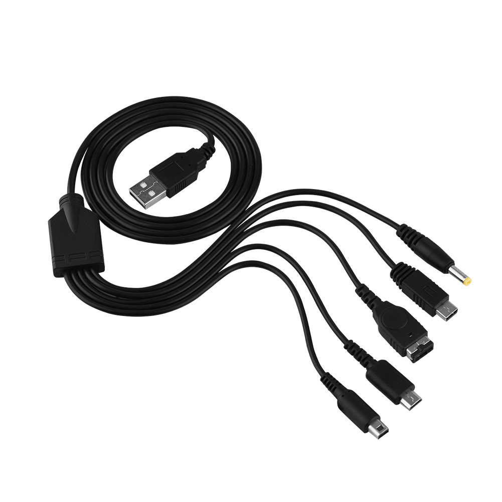 5 in 1 Charger USB for Nintendo NDS Ll XL 3DS Wii U PSP Multi Function Charging - Picture 11 of 11