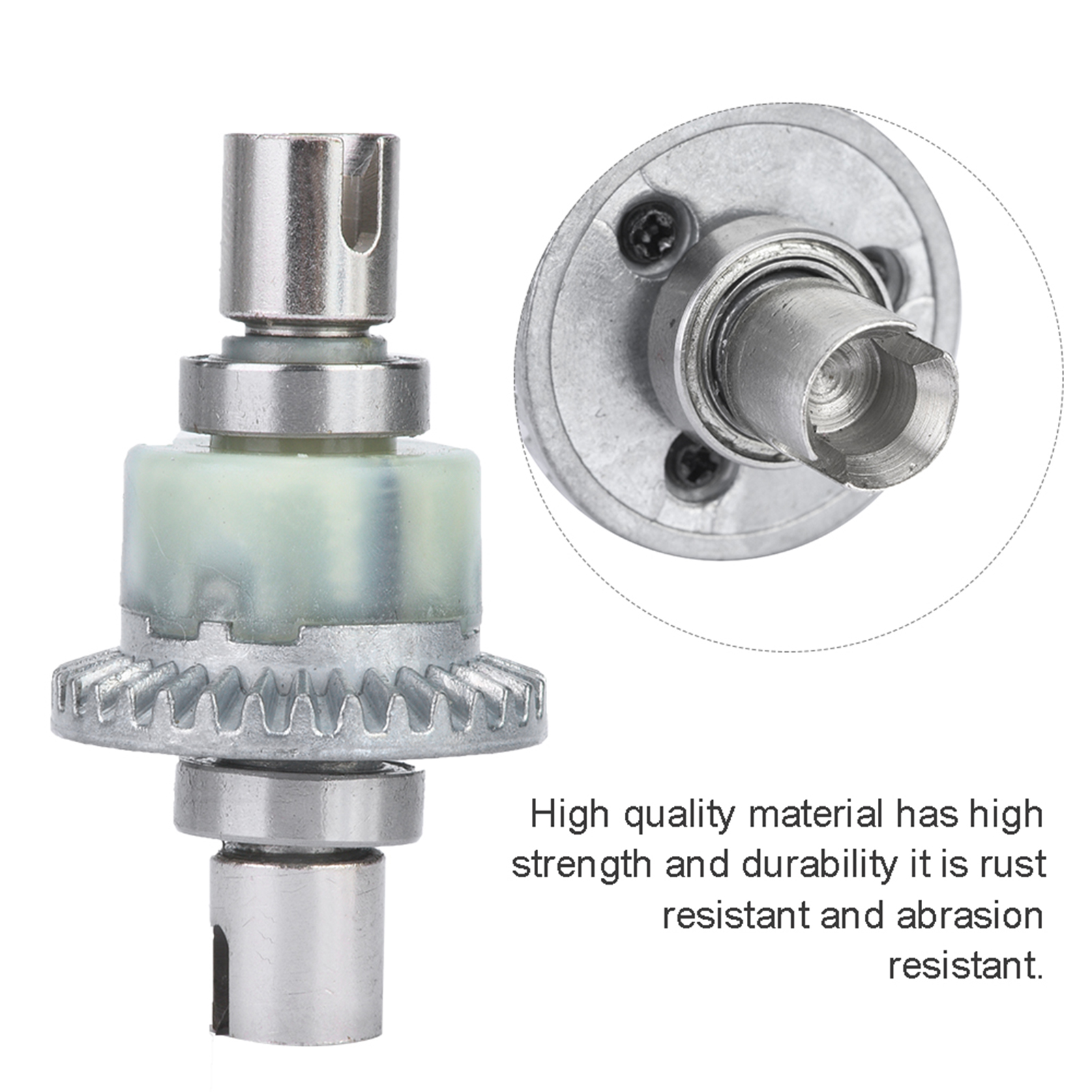 RC Truck Upgrade Parts Alloy Differential Assembly for 9300-9304 1/18 Model Car