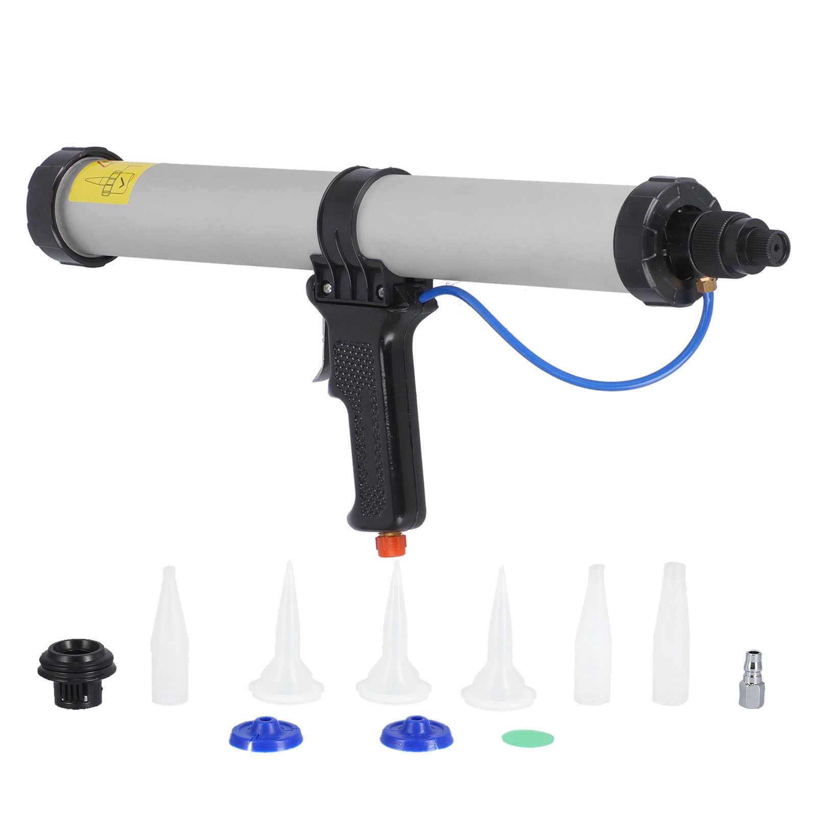 Pneumatic Caulking Gun Aluminum Alloy Applicator Industrial Tools for Ships Cont