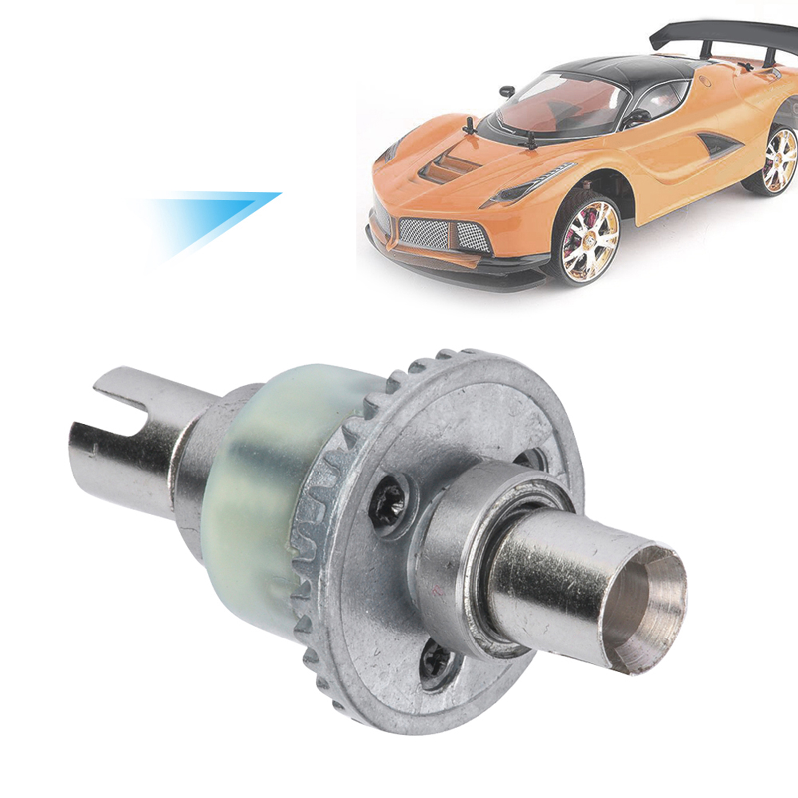 RC Truck Upgrade Parts Alloy Differential Assembly for 9300-9304 1/18 Model Car