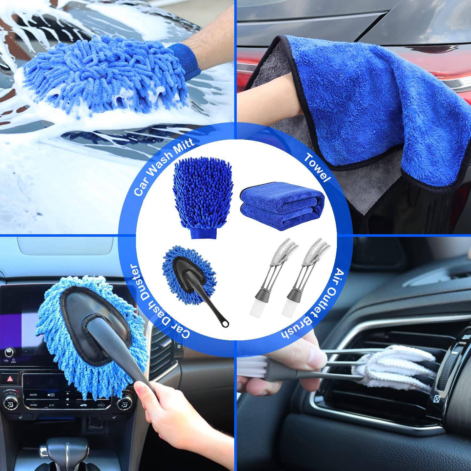 26Pcs Car Detailing Brush Set Drill Not Include - Image 2