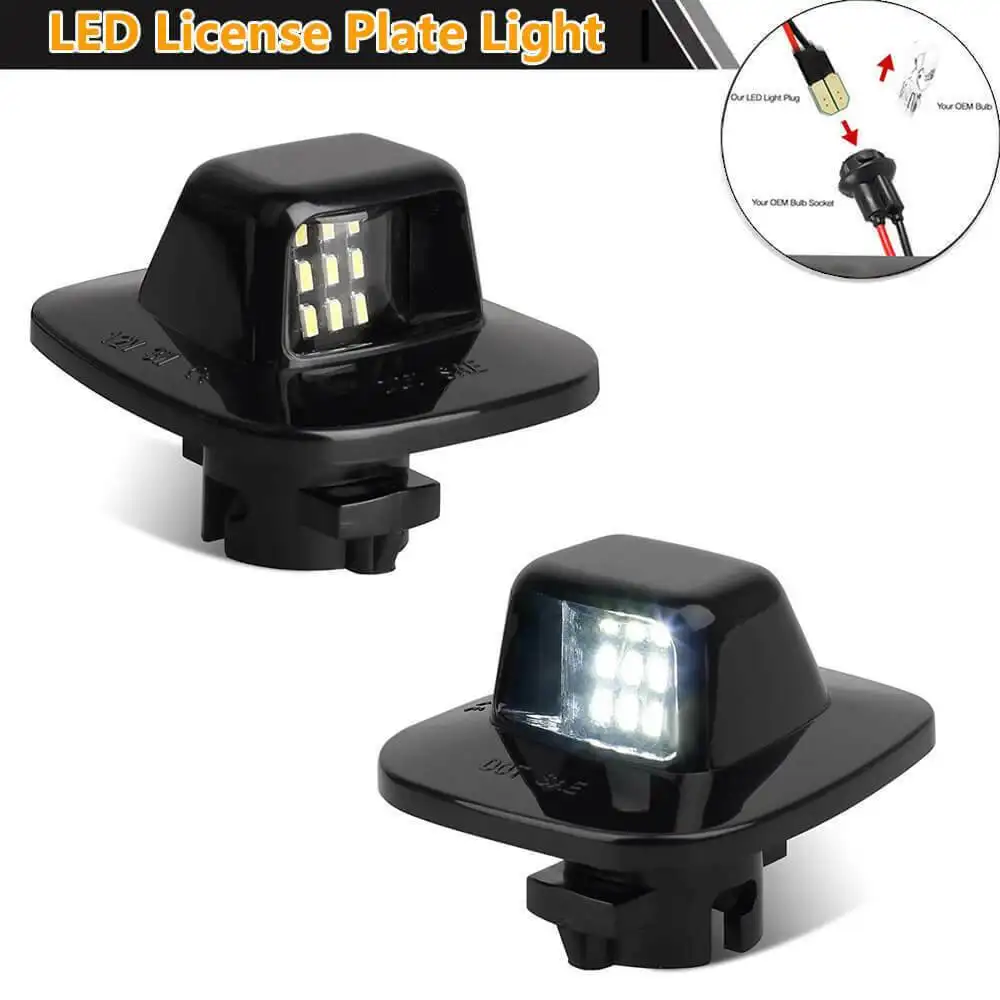 Rear LED License Plate Light Tag Lamp