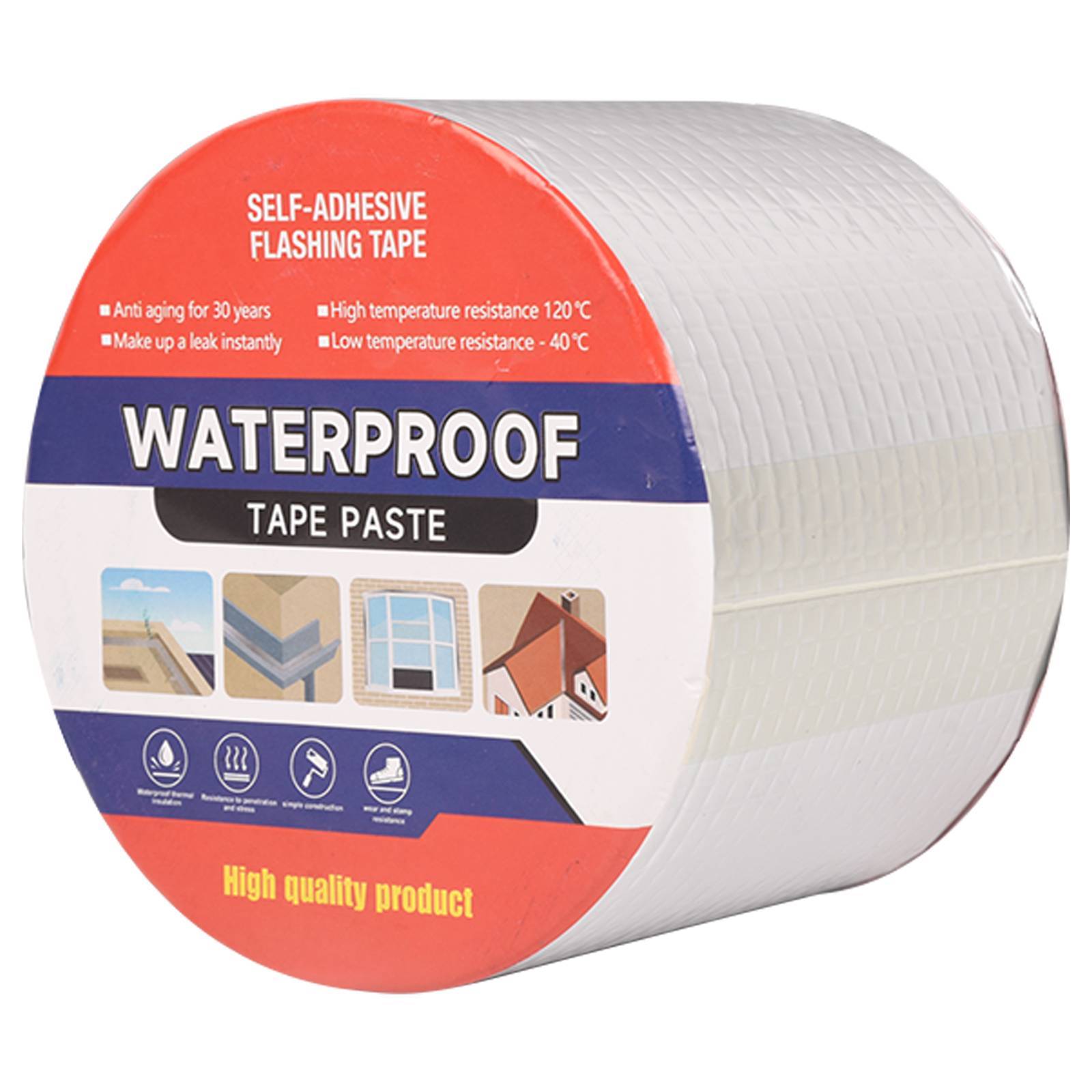 Waterproof Butyl Aluminum Foil Tape For RV Repair Glass Repairs Roof Patching — foto 26