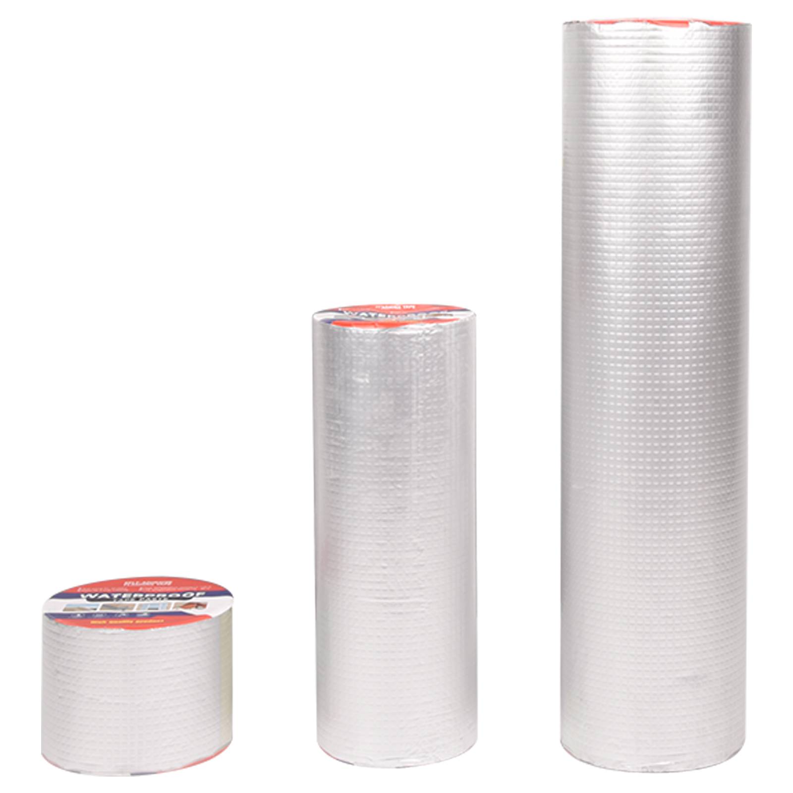 Waterproof Butyl Aluminum Foil Tape For RV Repair Glass Repairs Roof Patching — foto 17