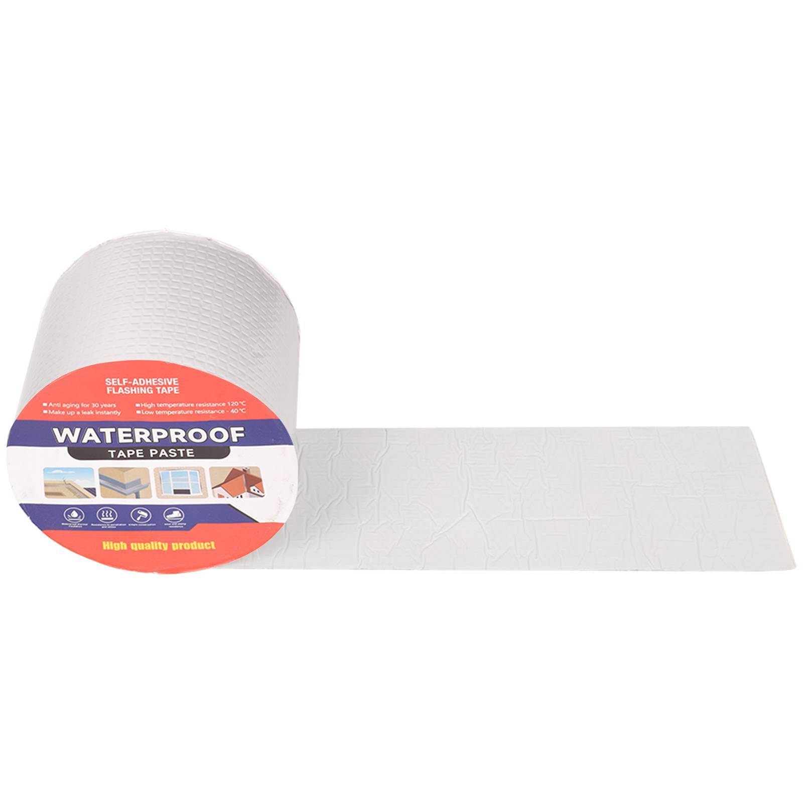 Waterproof Butyl Aluminum Foil Tape For RV Repair Glass Repairs Roof Patching — foto 27