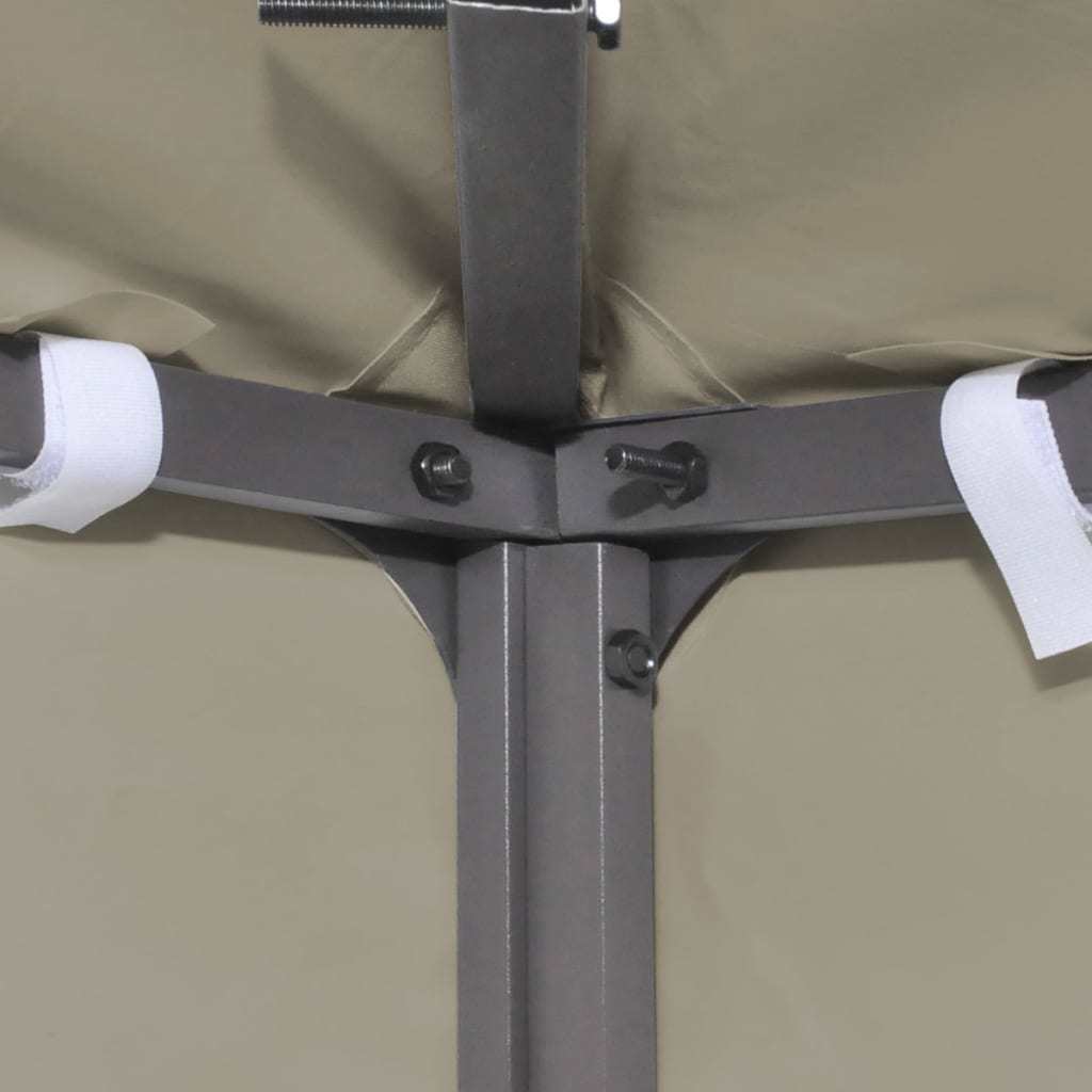 Gazebo Top Cover 0.68lb/m² 118.1inx118.1in Beige